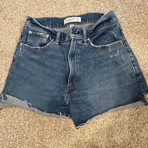 Abercrombie Denim Blue Women's Shorts